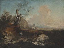 Landscape with a Tower. Creator: Alessio de Marchis.