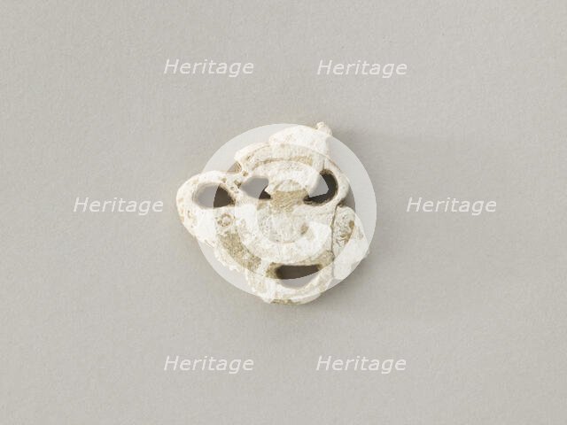 Ornament: fish and water plants, Goryeo period, 12th-13th century. Creator: Unknown.