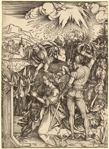 The Martyrdom of Saint Catherine, c. 1497/1499. Creator: Albrecht Durer.