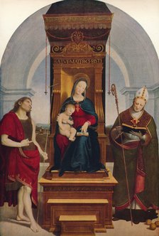 'The Madonna Degli Ansidei', 1505, (c1915). Artist: Raphael.