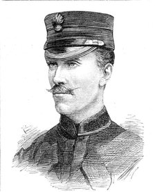 Lieutenant Inman, 60th Rifles, killed in the Transvaal, 1881. Creator: Unknown.