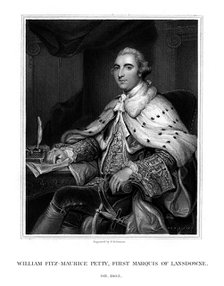 William Petty, 1st Marquess of Lansdowne, British Whig statesman, (1832).Artist: H Robinson