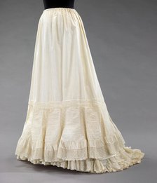 Petticoat, American, 1895. Creator: Unknown.