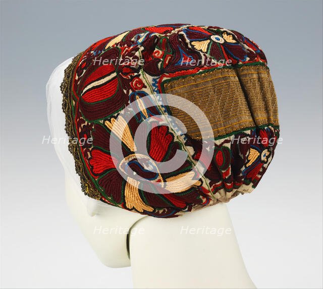 Cap, Slovak, 1840-70. Creator: Unknown.