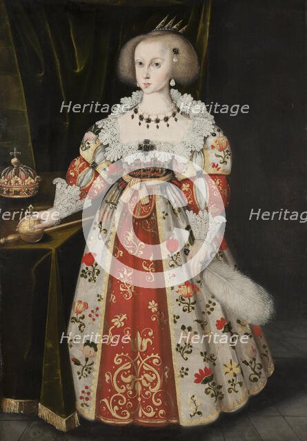 Queen Kristina as a Child, 1630s. Creator: School of Jacob Heinrich Elbfas.