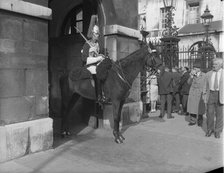 Guards at Horse Guards, London, c1955. Creator: Arthur Charles Kirby Ware.