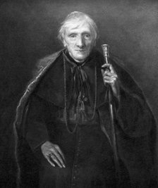 Cardinal John Henry Newman in old age, c1885.  Creator: Unknown.