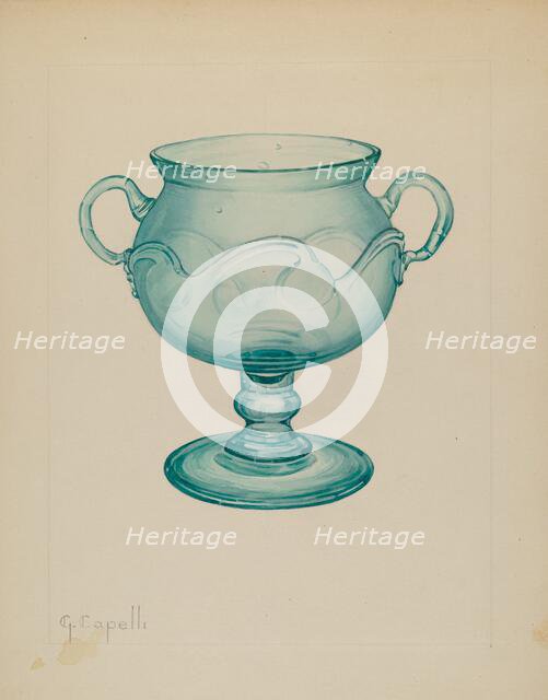 Pitcher, c. 1937. Creator: Giacinto Capelli.