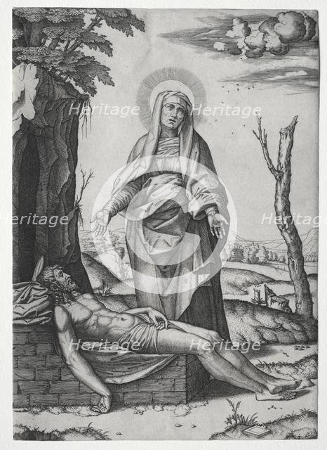 The Pieta. Creator: Marcantonio Raimondi (Italian, 1470/82-1527/34).