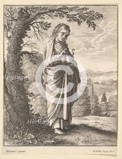 St. John the Evangelist, 1650. Creator: Wenceslaus Hollar.