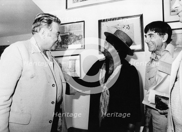 Pearl Bailey (1918-1990), American singer/actress, 1981. Artist: Unknown