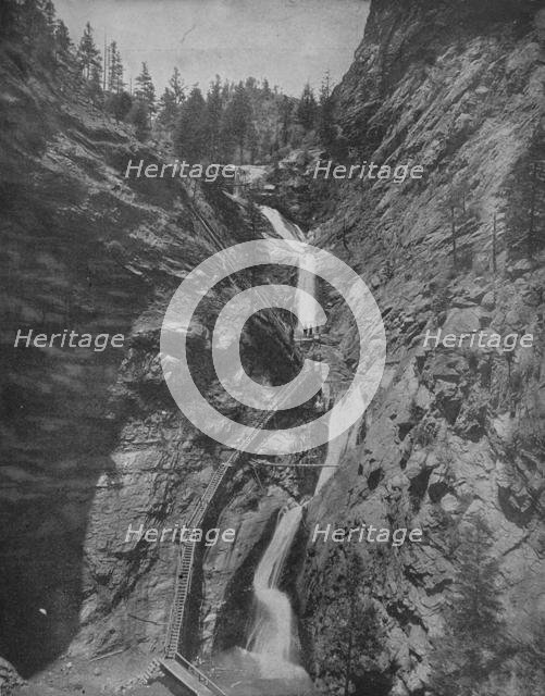 'Seven Falls, Cheyenne Canon, Colorado', c1897. Creator: Unknown.