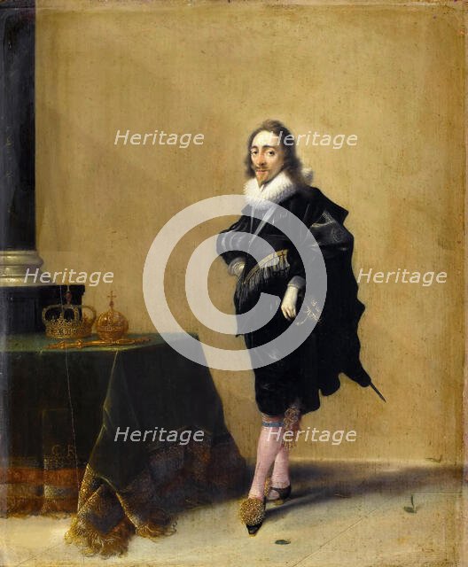 Portrait of King Charles I of England, Scotland and Ireland (1600-1649), 1632. Creator: Pot, Hendrik Gerritsz. (1580/81-1657).