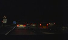 M27 motorway during evening rush-hour 2018. Creator: Unknown.