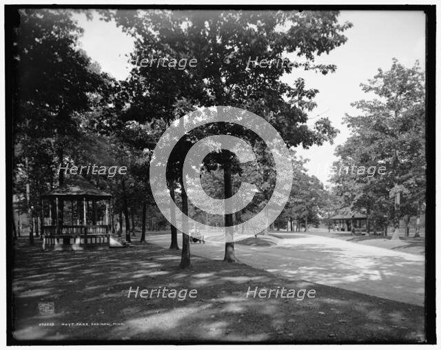 Hoyt Park, Saginaw, Mich., c1908. Creator: Unknown.