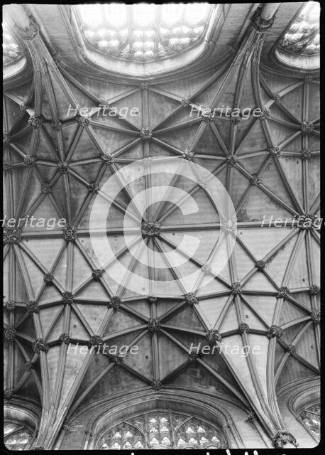 York Minster, Minster Yard, York, 1942. Creator: George Bernard Wood.