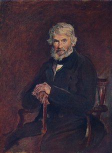 'Thomas Carlyle', 1877 (1906). Artist: John Everett Millais.