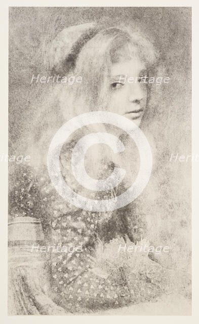 Madeleine. From the portfolio: Robert Demachy,  c.1890-1914. Creator: Robert Demachy.