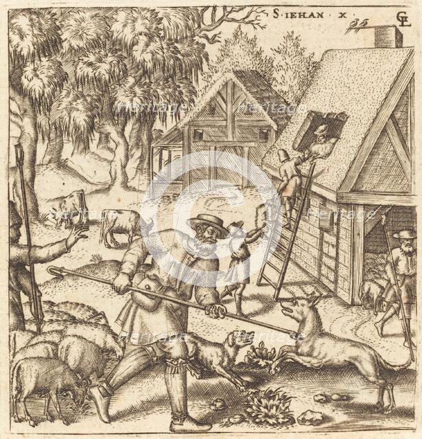 The Parable of the Good Shepherd, probably c. 1576/1580. Creator: Leonard Gaultier.