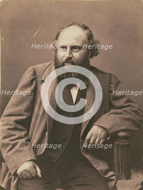 Émile Souvestre, 1860-1861. Creator: Nadar.