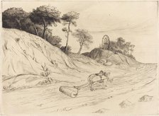 Landscape with Roller (Le paysage au rouleau). Creator: Alphonse Legros.