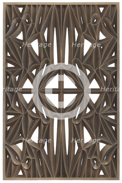 Corona panel designed for NMAAHC (Type F: 90% opacity), ca. 2013. Creators: Peerless Pattern Works, Morel Industries, Dura Industries, Northstar Contracting.