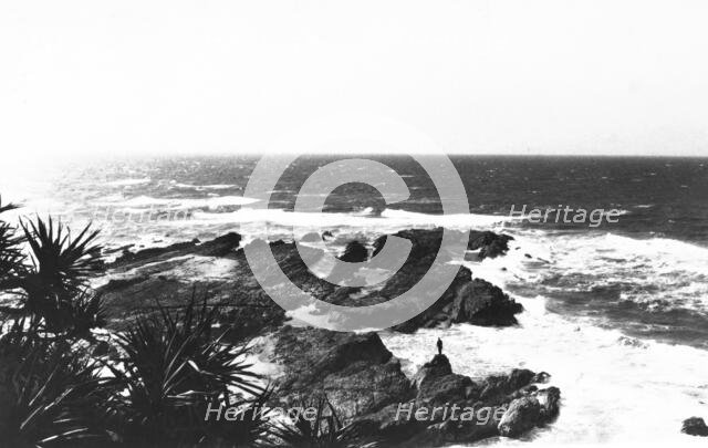 Snapper Rocks, Coolongatta, Gold Coast, 1925. Creator: Jack Bain.