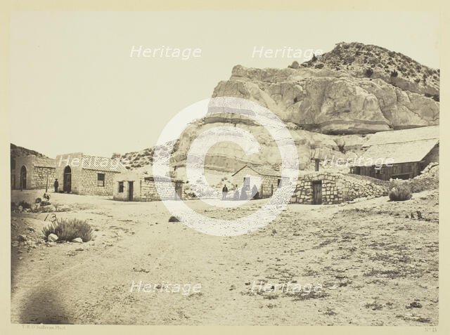 Water Rhyolites, Near Logan Springs, Nevada, 1871. Creator: Tim O'Sullivan.