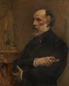 The Sculptor Jacques De Braekeleer, 1886. Creator: Charles Verlat.