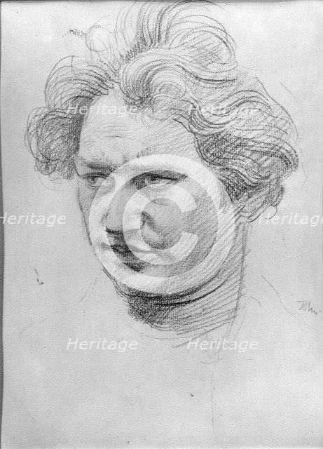 Jacob Epstein (1888-1959), British Sculptor. Artist: Augustus John