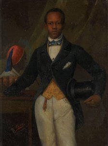 Portrait of a young man, between 1840 and 1870. Creator: Hans Johan Frederik Berg.