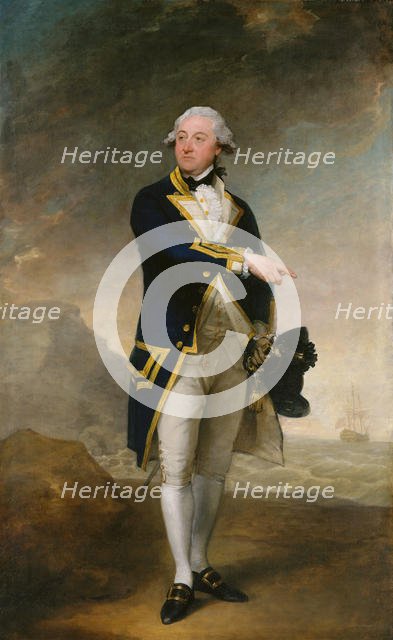 Captain John Gell, 1785. Creator: Gilbert Stuart.