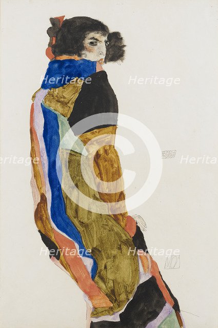 Moa, 1911. Artist: Schiele, Egon (1890–1918)