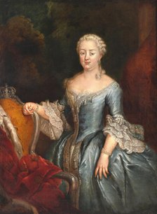 Portrait of Elisabeth Christine of Brunswick-Wolfenbüttel (1691-1750), Holy Roman Empress. Creator: Anonymous.