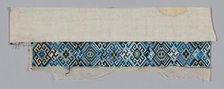Woman's Sleeve Band, China, Qing dynasty (1644-1911), 1875/1900. Creator: Unknown.