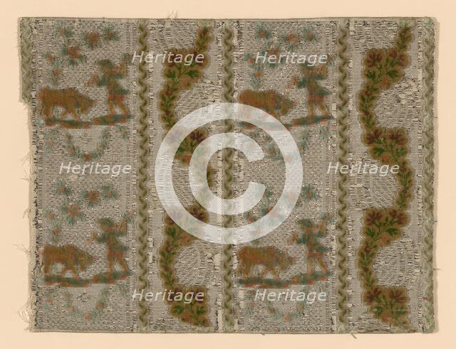 Fragment, Lyons, 1775/1800. Creator: Unknown.