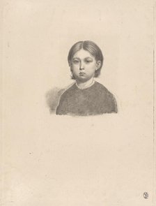 Portrait of a young girl, 1832. Creator: Luigi Calamatta.