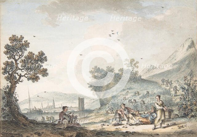 October, 1772. Creator: Hendrik Meijer.