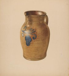 Pitcher, c. 1939. Creator: Giacinto Capelli.