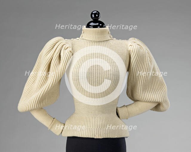 Sweater, probably American, ca. 1895. Creator: Unknown.
