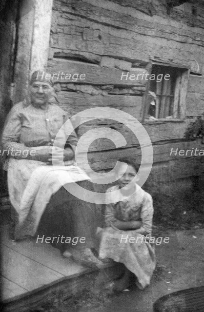 Laura Virginia Donald, Dewey, Bedford County, Virginia, USA, 1916-1918. Artist: Cecil Sharp