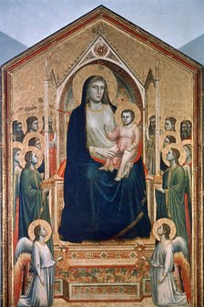 'Madonna and Child Enthroned', c1300-1303. Artist: Giotto 