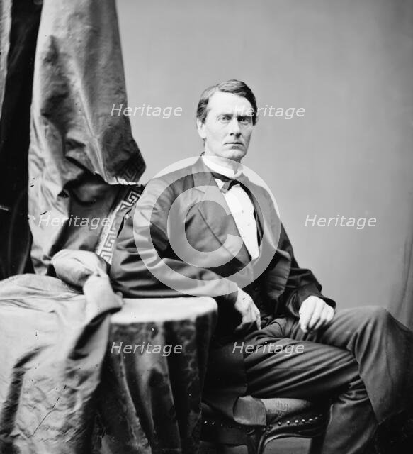 William Peter Sprague of Ohio, between 1860 and 1875. Creator: Unknown.