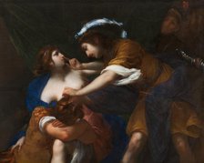 Samson and Delilah, c 1645. Creator: Furini; Francesco (1603-1643).