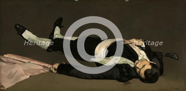 The Dead Toreador, probably 1864. Creator: Edouard Manet.