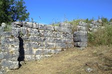 The walls of Dodona, Greece. Artist: Samuel Magal