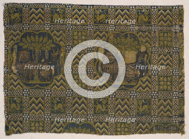 Fragment, Italy, 13th/14th century. Creator: Unknown.