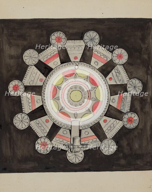 Sconce, 1935/1942. Creator: Unknown.