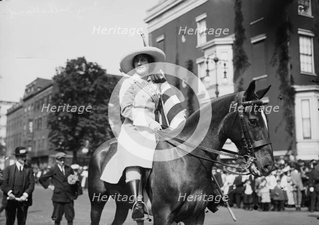 Inez Mullholland [i.e. Milholland], 1913. Creator: Bain News Service.
