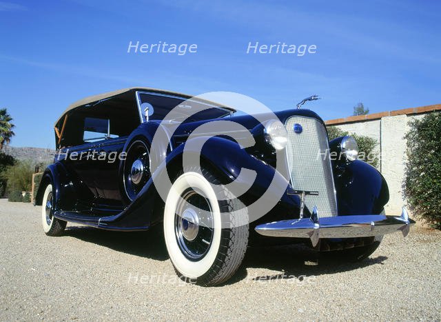 1935 Lincoln KB V12 . Creator: Unknown.